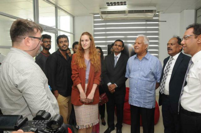 Minister Dr. Amunugama visit to NSBM Green University Town